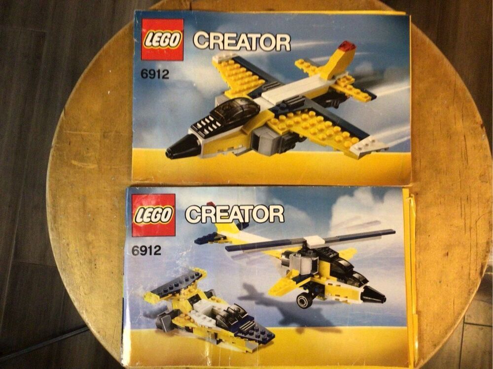 LEGO Creator Super Soarer #6912 Instruction Manual Only 1&2 (6060)